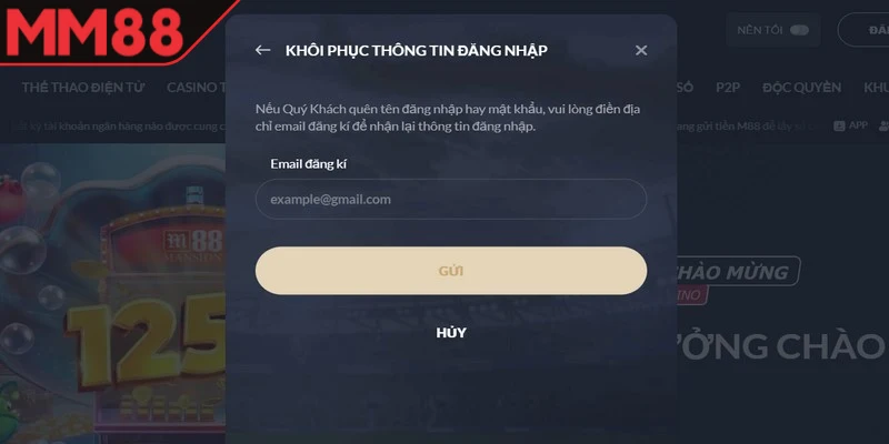 Đăng nhập MM88