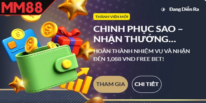 nhận quà tặng MM88